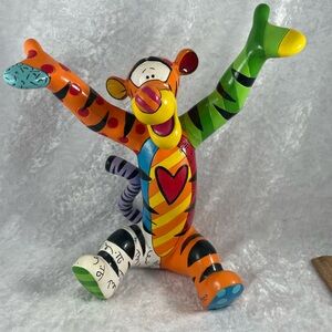 Britto Tigger Disney Pooh Repaired READ